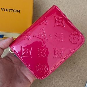 Fuschia Hot Pink Small Wallet Dupe